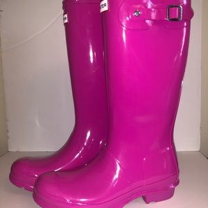 Hunter rain boots